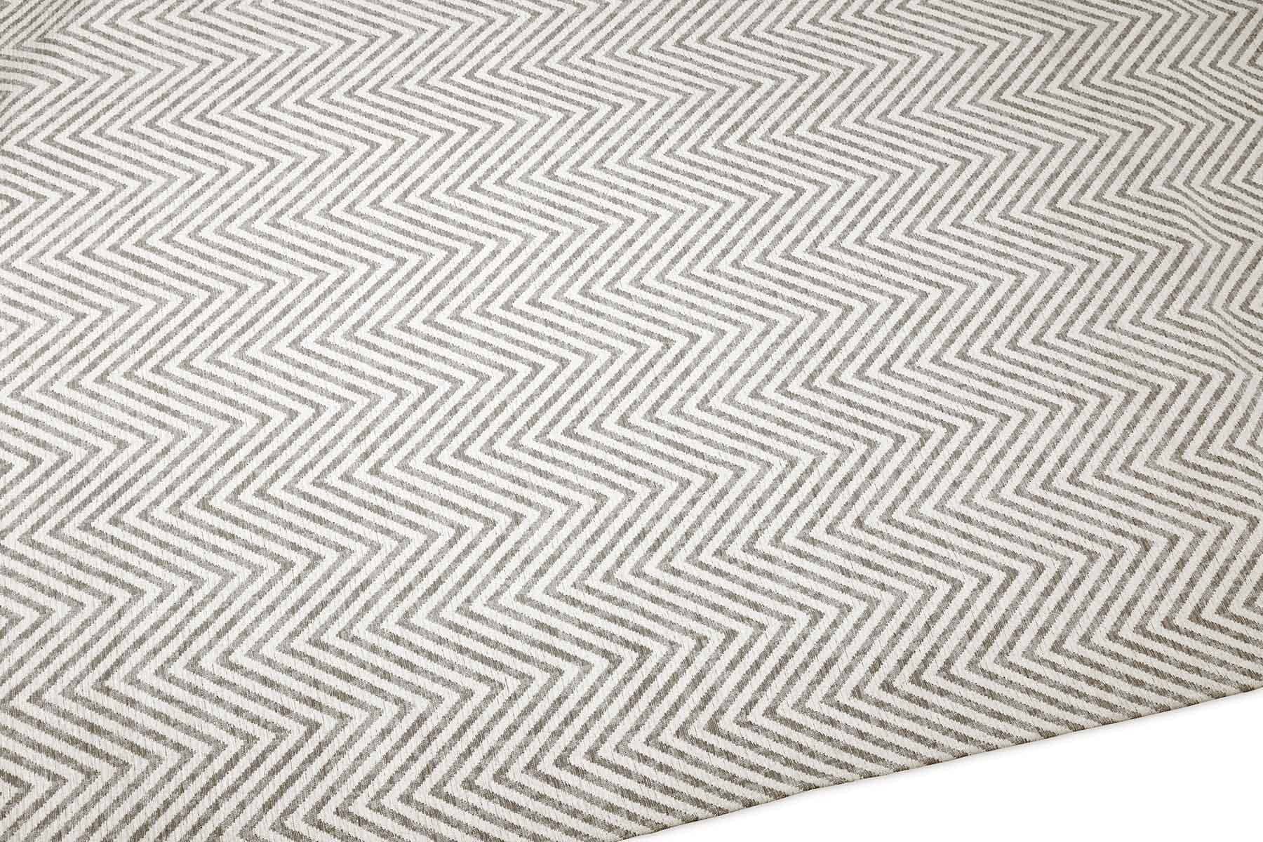 Moderner Teppich LUNO COLD BEIGE - Waschbarer Teppich – Bild 4